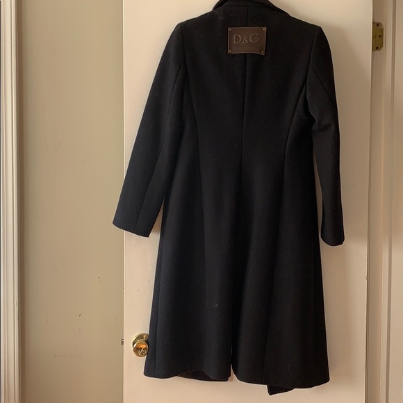 D&G Dolce & Gabbana long Wool coat - Picture 6 of 7